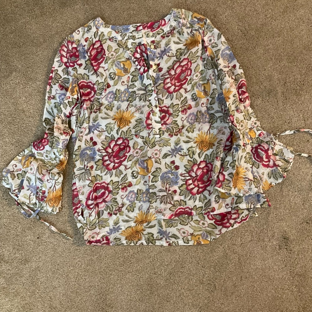 Floral Women's Top - Multicolor